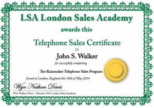 The Rainmaker Complete Telephone Selling Techniques Program