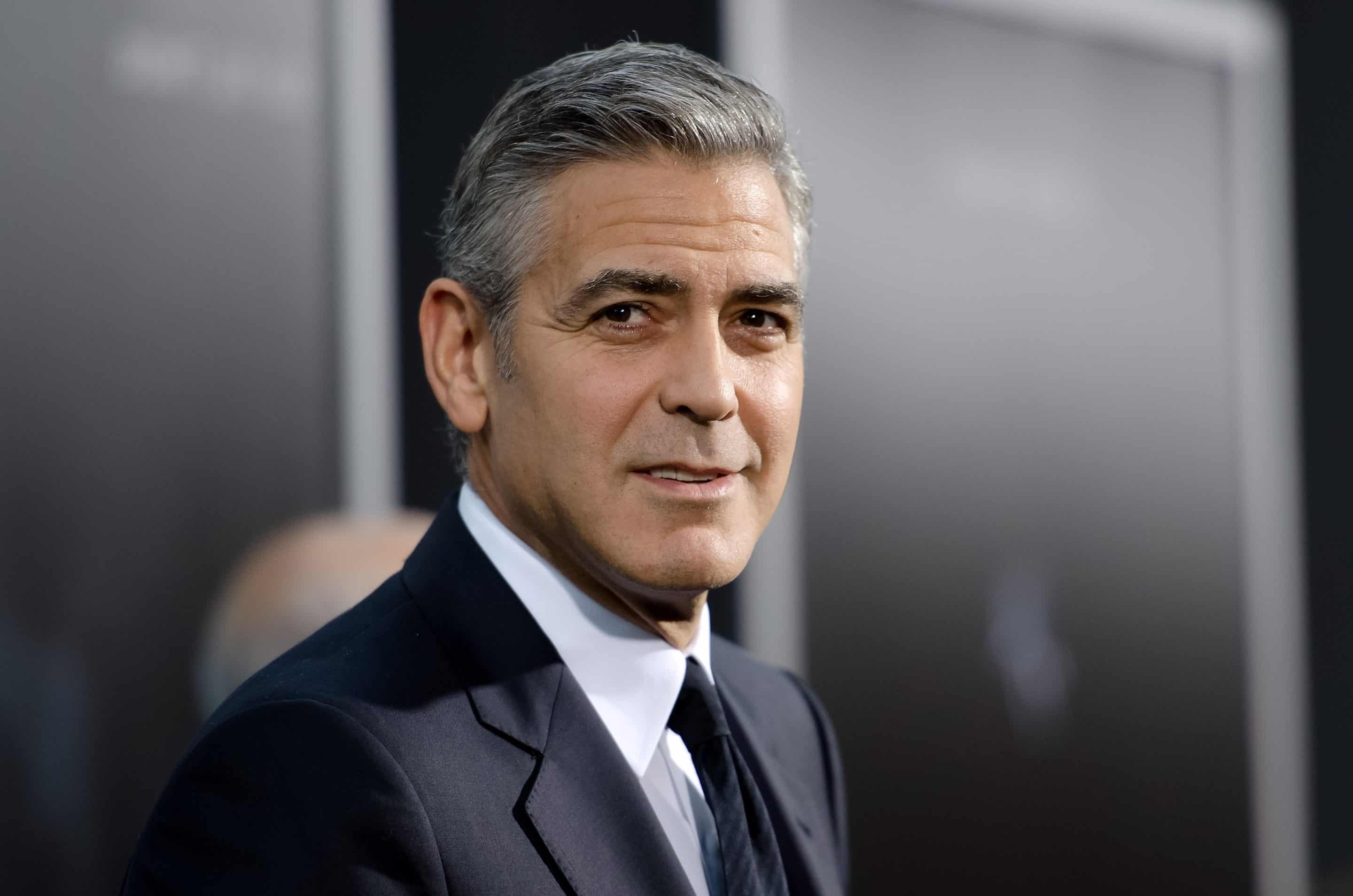 George Clooney's Most Memorable Hair Moments on the Red Carpet - wide 6