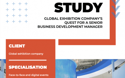 Senior Business Development Recruitment for Global Exhibitions Leader | Business Development Recruitment